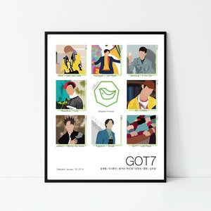 GOT7 Music Video Digital Print