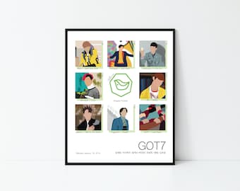 GOT7 Music Video Digital Print