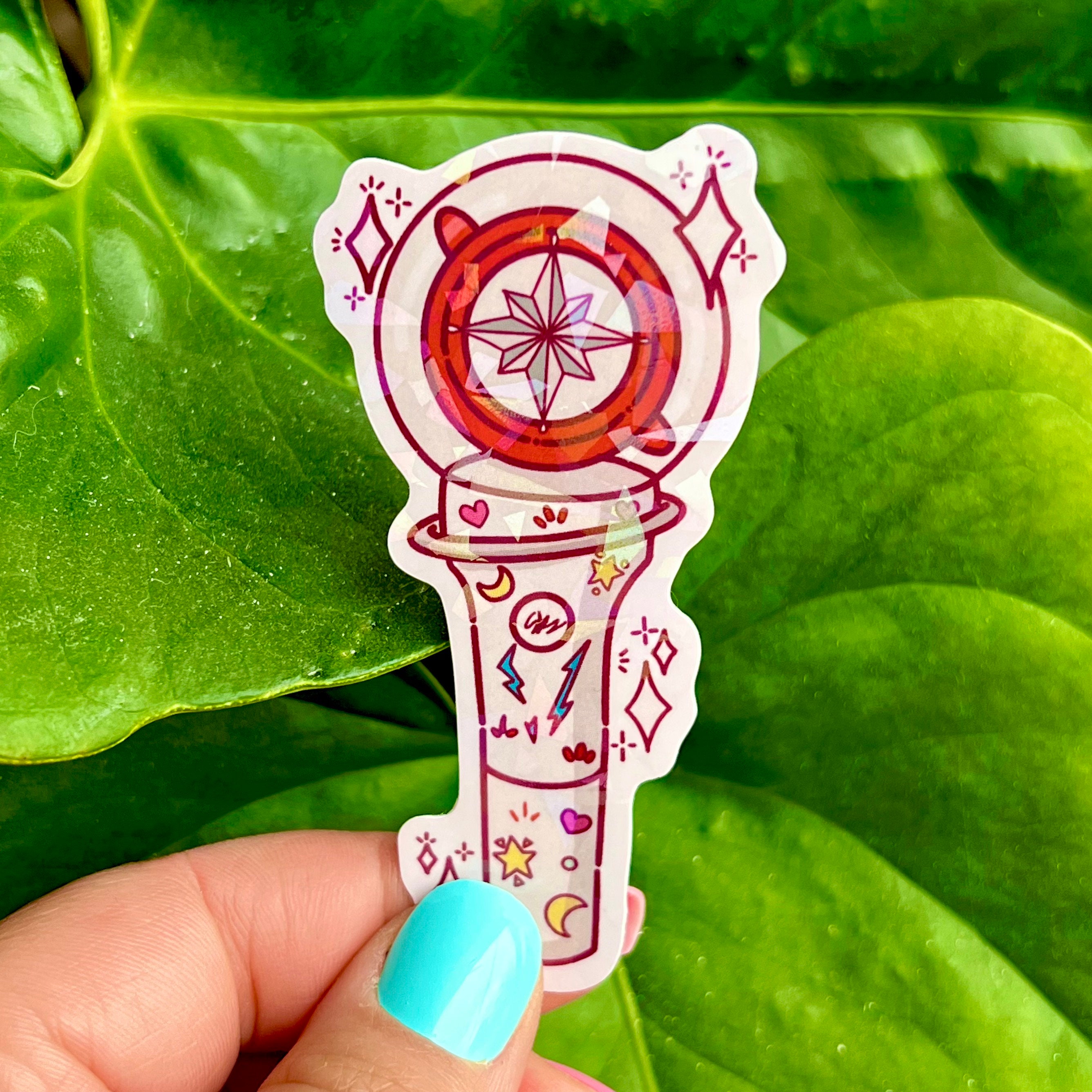K-pop Lightstick Stickers BTS SVT SKZ Twice Black Pink Stray Kids ...