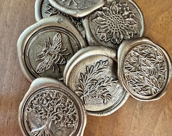 Botannical Wax Seals - Self Adhesive Pack of 25