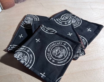 Fabric Coasters - Set of 4