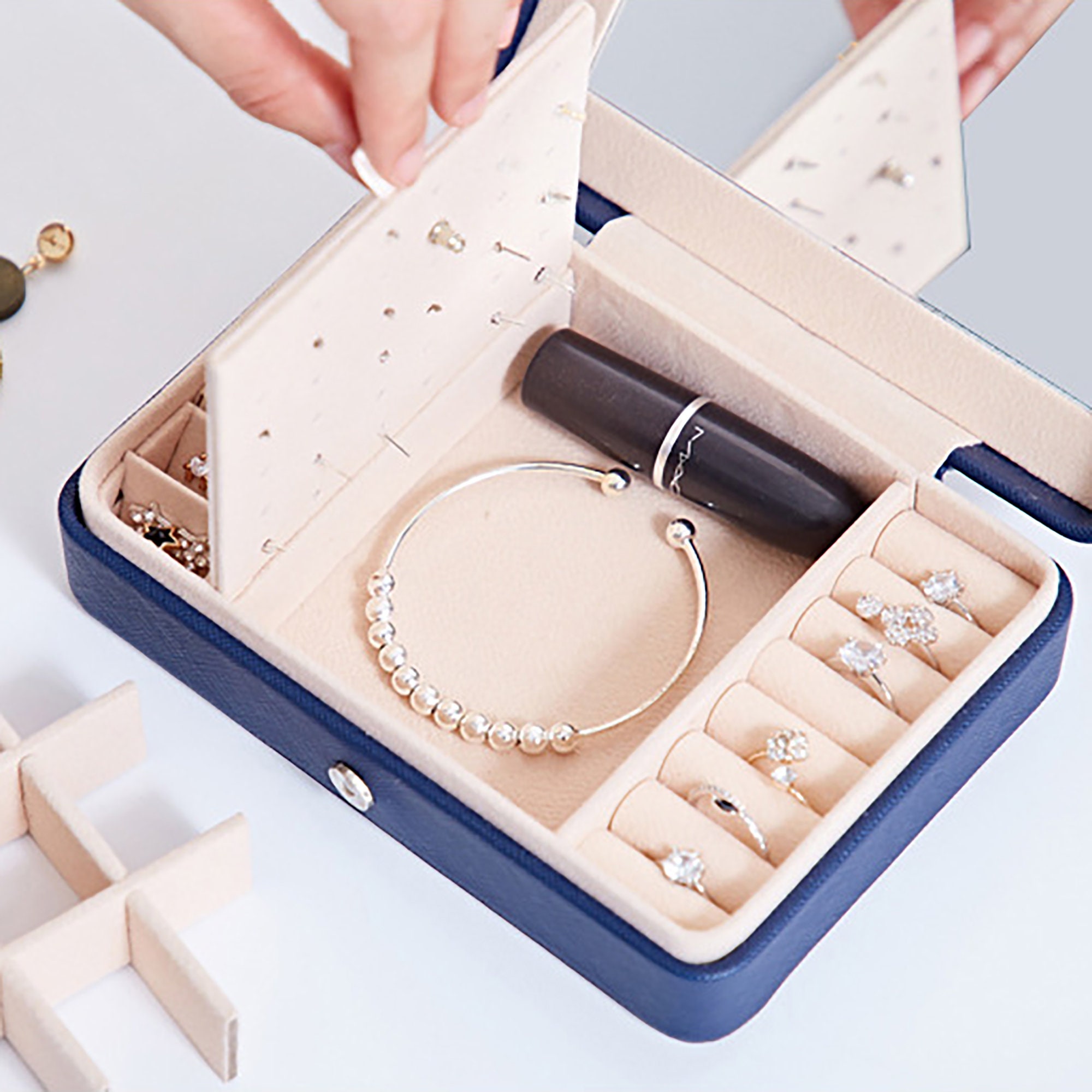 Geschenkpäckchen Klein 100 Weiße Hochglanz-Geschenkboxen Aus Baumwolle – Gefüllt, Perfekt Für Schmuck Oder Kleine Geschenke Verpackung Für Pralinen