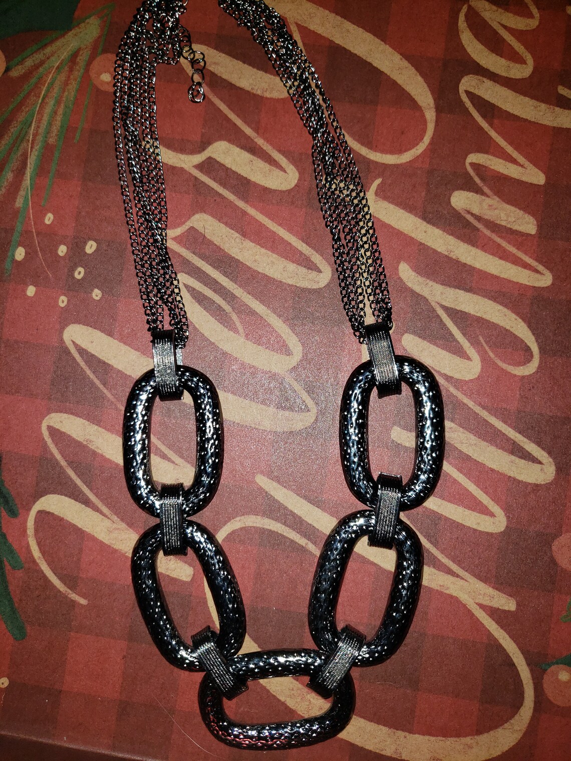 Gothic Chain Necklace Etsy