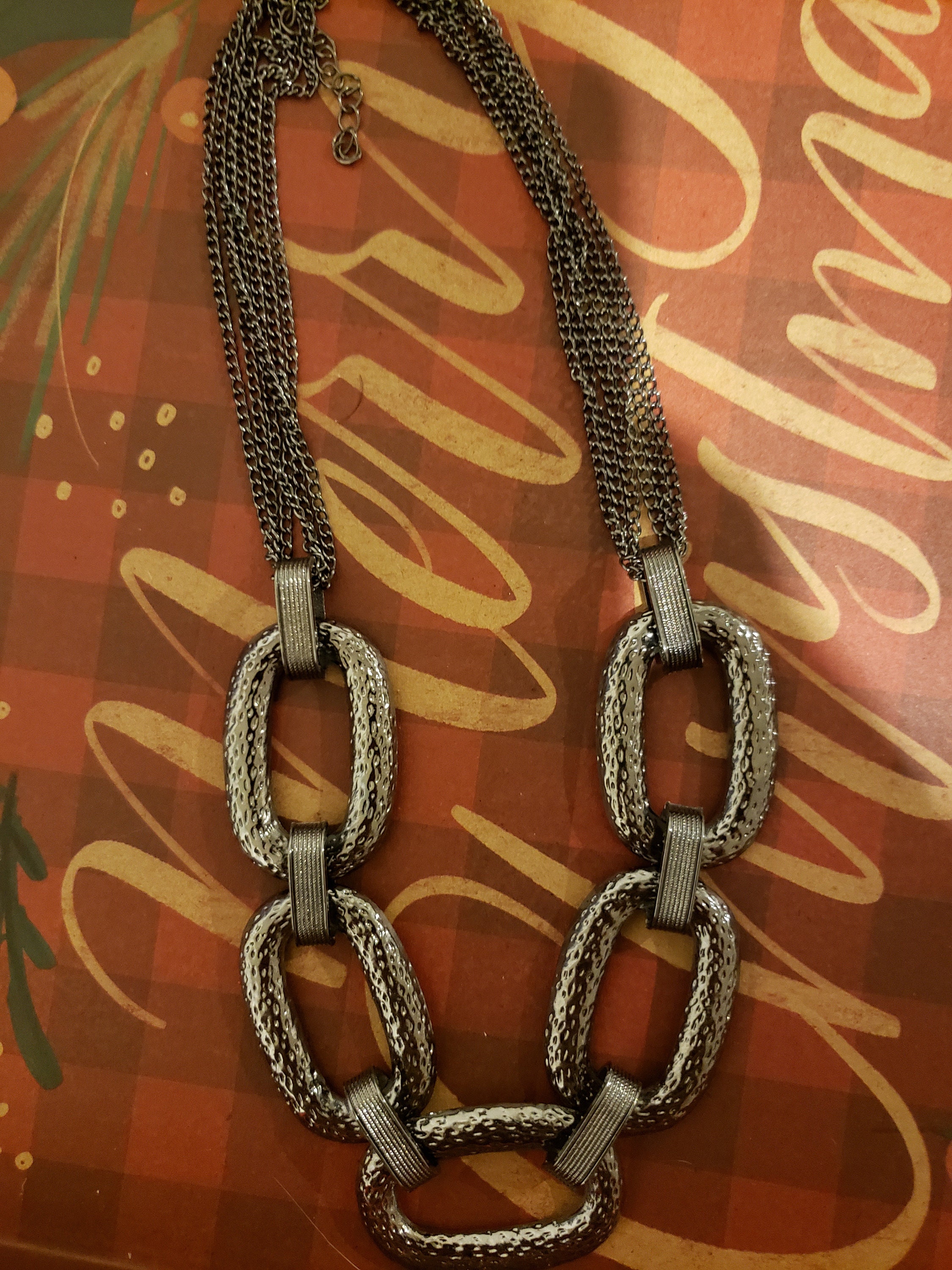 Gothic Chain Necklace Etsy