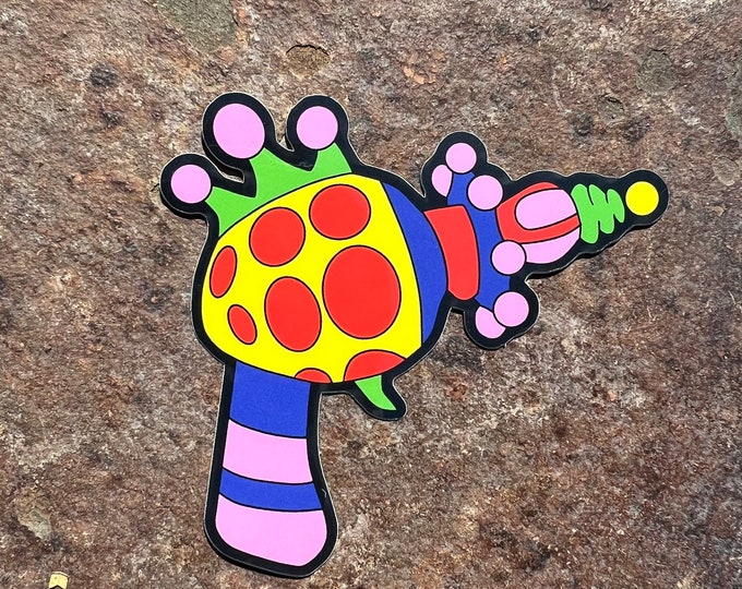 Cotton Candy Blaster Sticker Killer Klowns From Outer Space Etsy