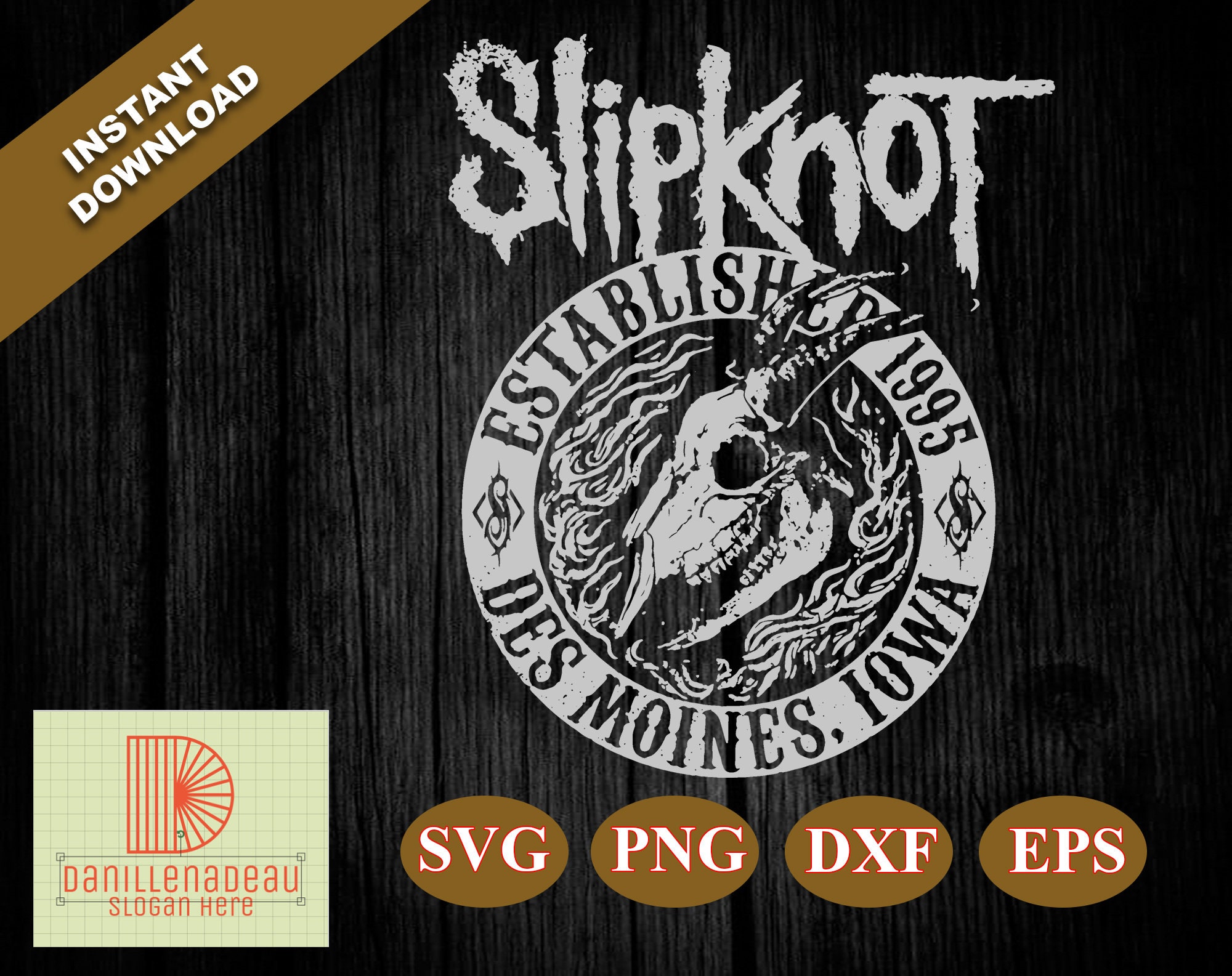 Slipknot SVG Slipknot Logo SVG Band logo Digital Etsy