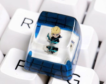 Sova Valorant Keycaps, Custom Valorant ESC Resin Keycap, Valorant Spacebar Resin Handmade Keycap, valorant viper, valorant keycaps