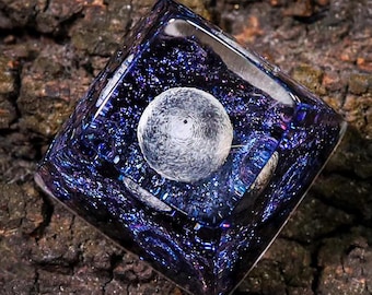 The Moon And Sun Keycap, Galaxy Keycap Earth Artisan keycap spacebar custom spacebar For mechanical Keyboard Gifts for Gamers