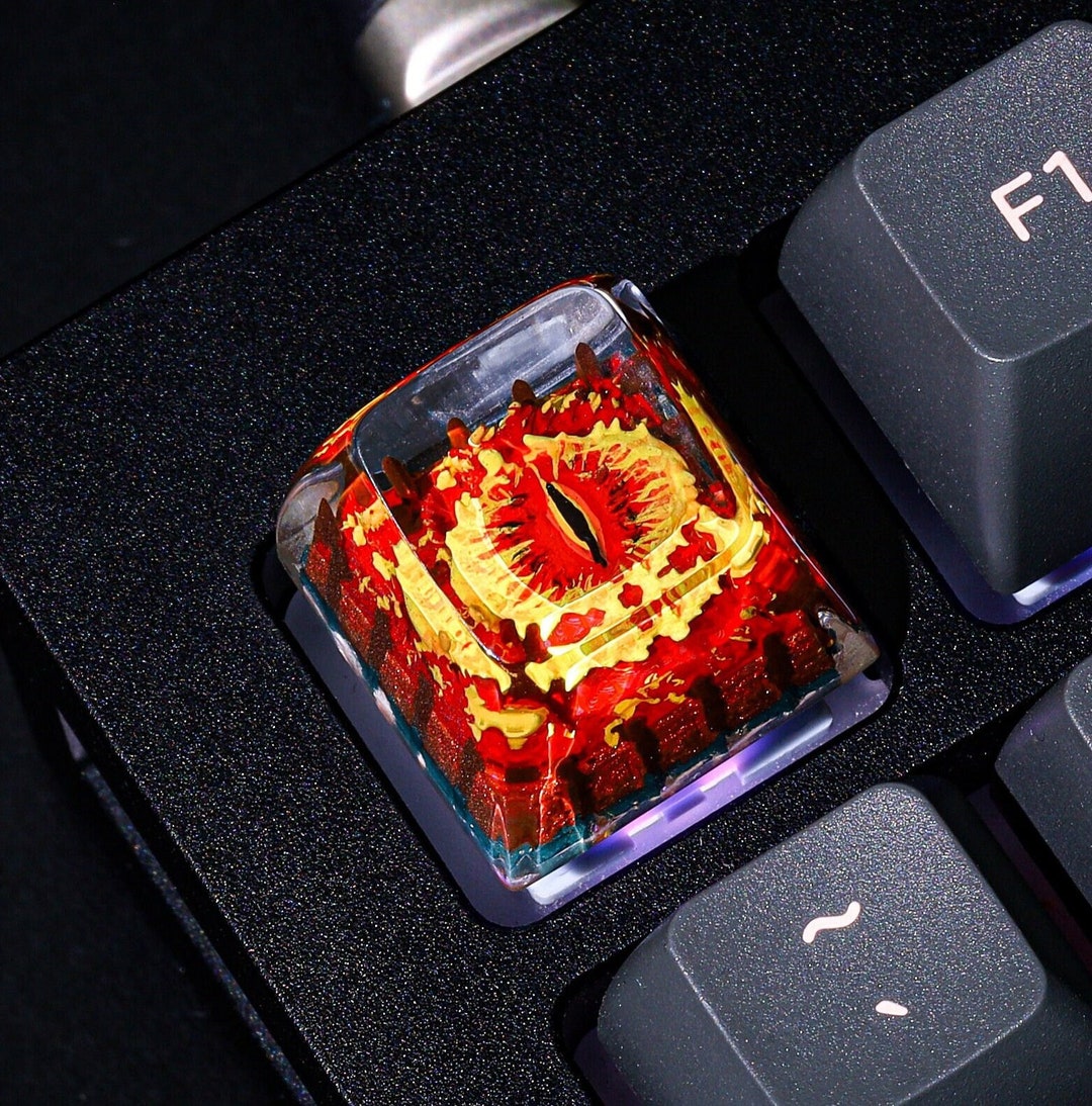 Eye of D.ark L.o.rd Keycap Custom Resin Keycap L.OT.R Keycaps Custom