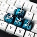 Koi Fish Keycap for ESC, 1u Resin Handmade Keycap, Koi Artisan keycap For mechanical keyboard, Custom Resin Keycap, Father Gifts ideas