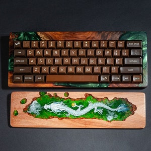 Wood Keyboard Case GH60/GK61X/DAGK Acr68 Pro/anne Pro 260/65% Keyboard Case  Compatible Wooting 60HE Custom Mechanical Keyboard. 