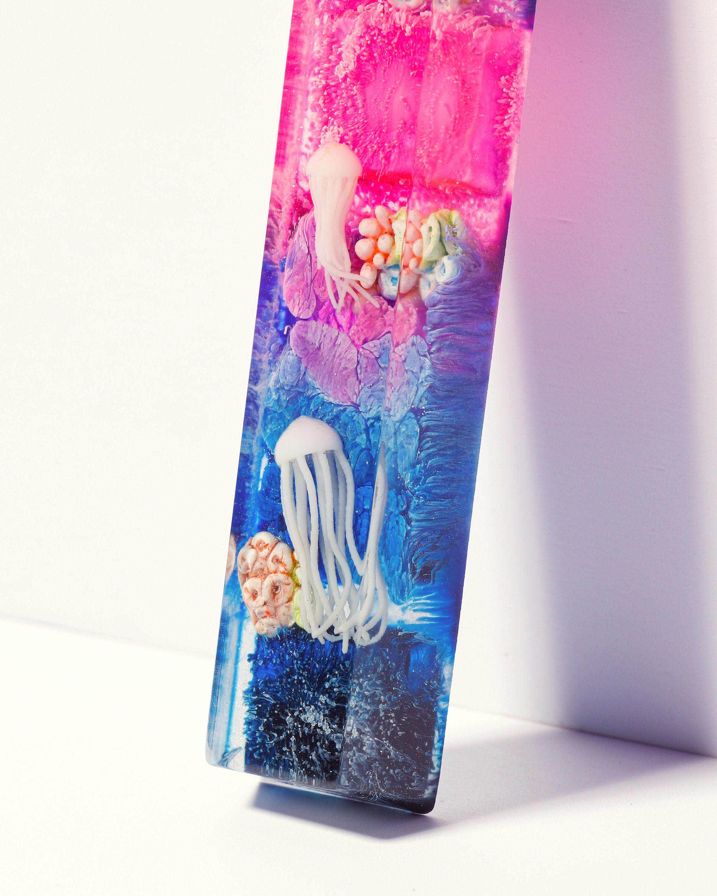 Jellyfish Spacebar Keycap Blue Jellyfish Resin Artisan Etsy Canada