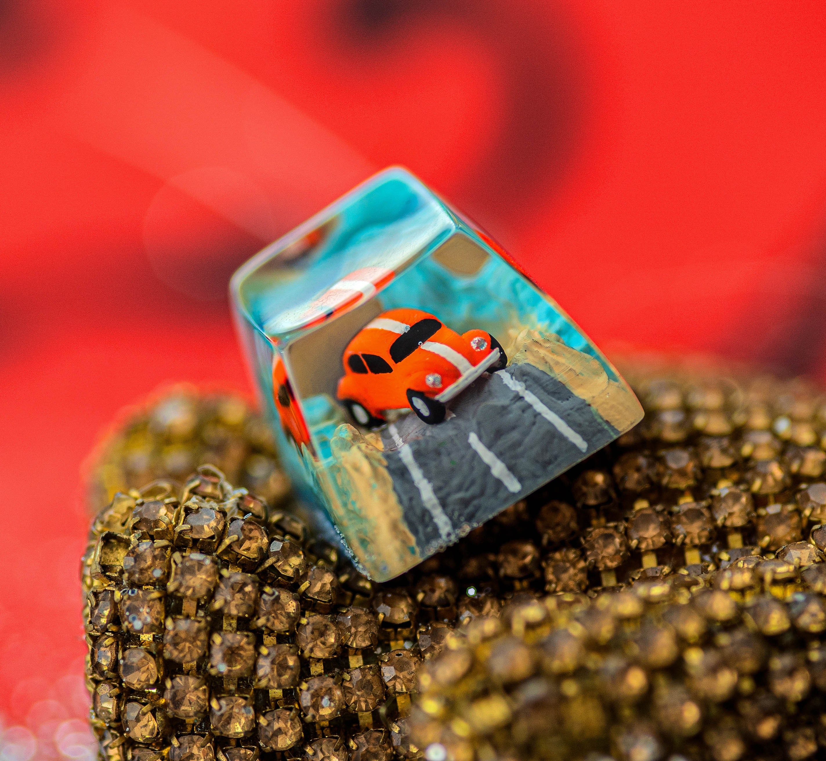 Road Car Keycap Artisan Keycap Handmade SA and DOM Keycaps Etsy Australia