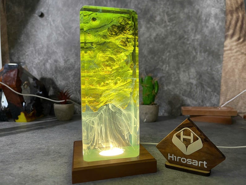 Epoxy Resin Night Light - Thumbnail 3
