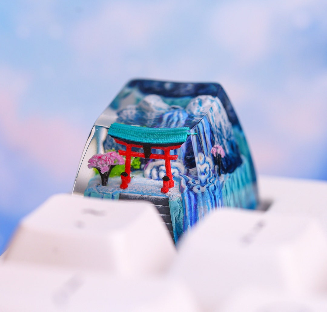 Torii Gate Keycap Sun Goddess Shrine Keycap Red Shrine - Etsy UK