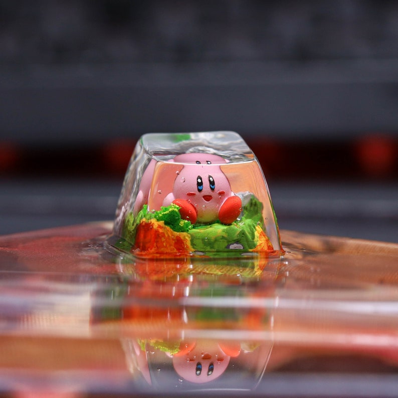 artisan Kirby Keycaps