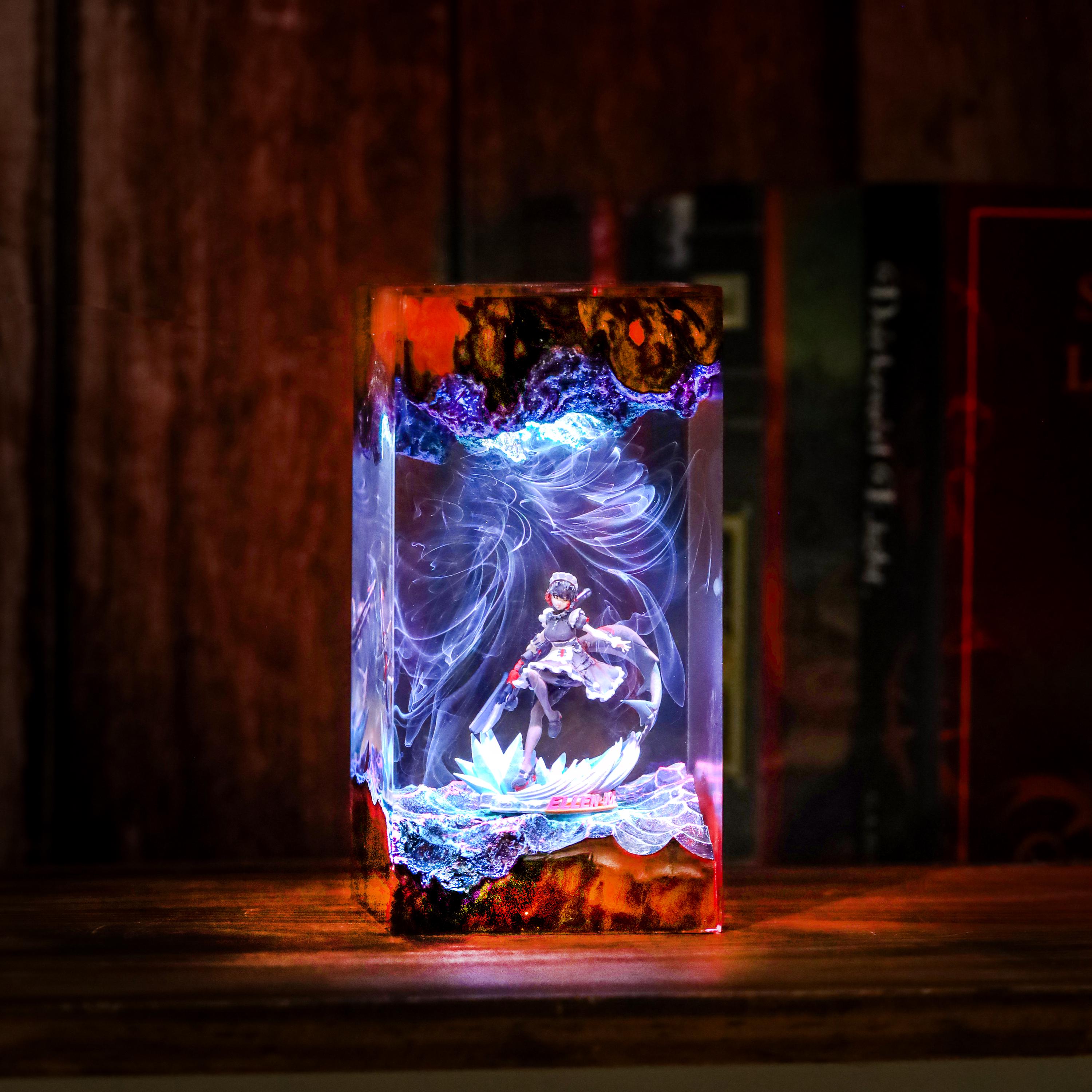 Zen.less Z0ne Zer0 Resin Night Light, Custom 18 Characters Zenl