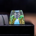 The Argonath Statue Keycap, Custom LOTR resin keycap, Arrtisan keycaps for cherry mx keyboard, handmade keycap LO.TR, Gaming keycap gift product logo