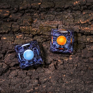The Sun Keycap, Sun and Moon Keycap Earth Artisan Keycap Galaxy Custom ...