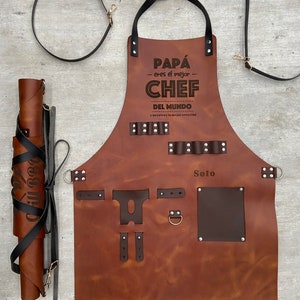 Leather Apron BBQ, Blacksmith, Grill, Kitchen, Woodwork, Chef, Butcher, Handcraft, Bowlturner image 5