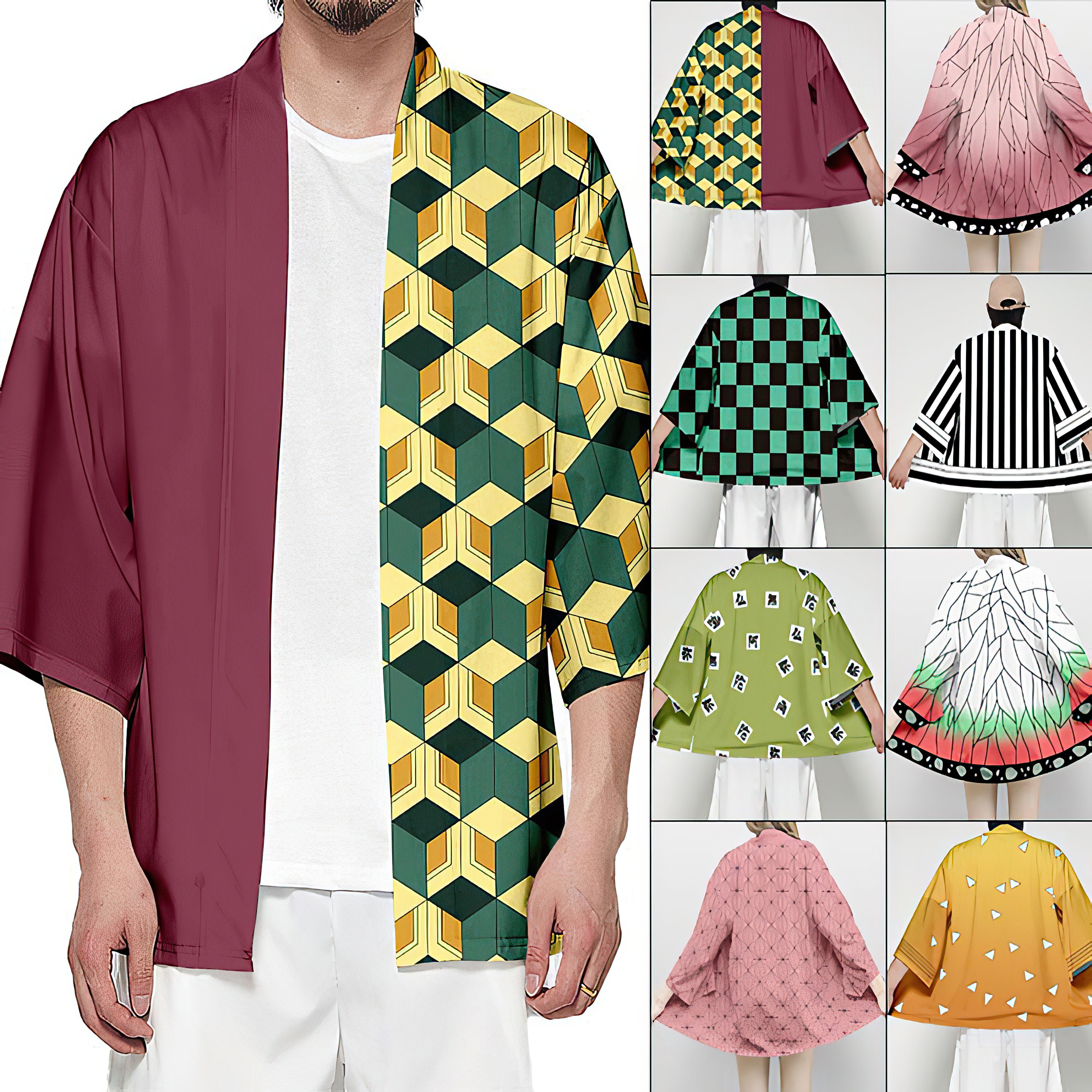 demon slayer kimono shirt