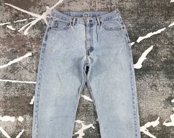 Details about / Levi Strauss 550 Blue Vintage Jeans Size 34 x 30 USA