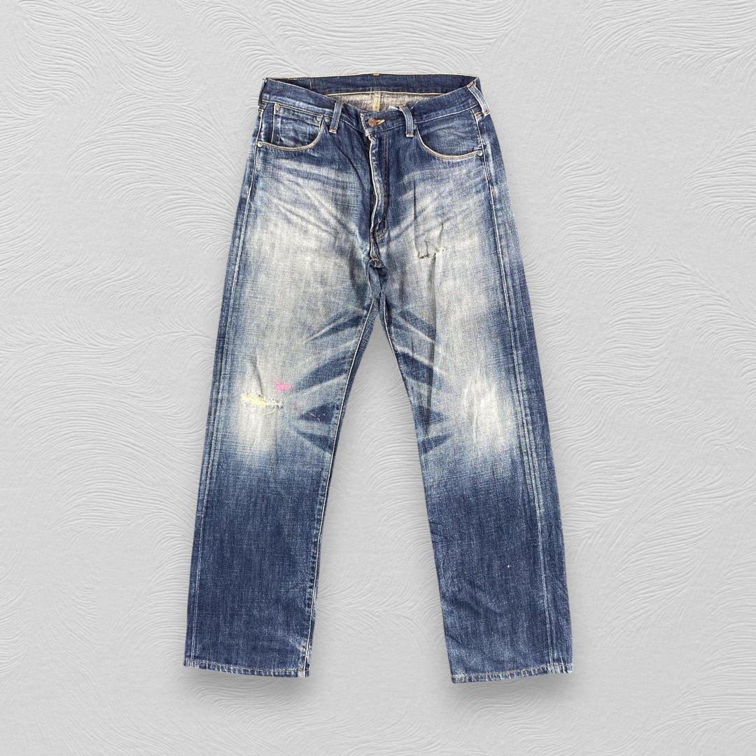 Vintage Levis 553 Jeans Levi's 553 Dirty Wash Baggy Denim High