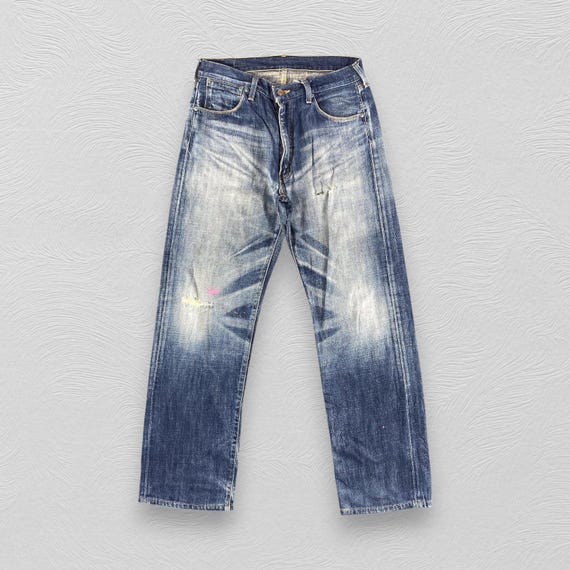 Vintage Levis 553 Jeans Levi's 553 Dirty Wash Baggy Denim High