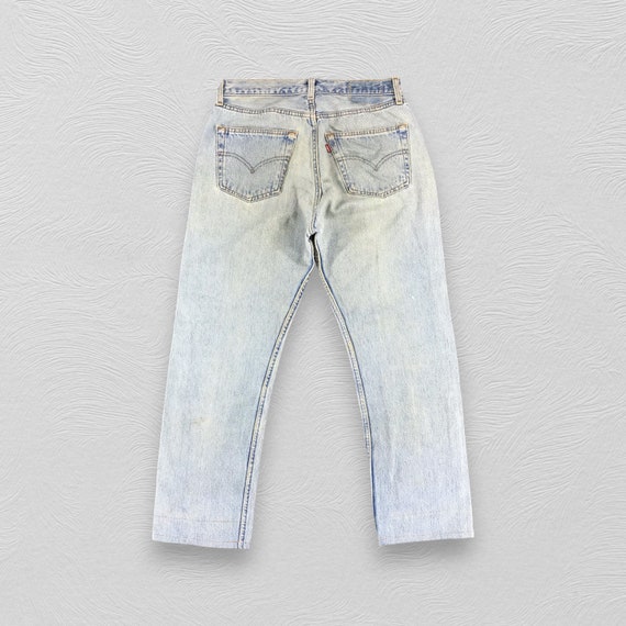 Size 30x27 Vintage 90s Levis 501 Jeans Levis Dirty Medium Wash