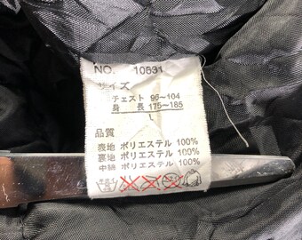 Vintage Japanese Brand Jacket MA-1 Jacket Bomber Jacket