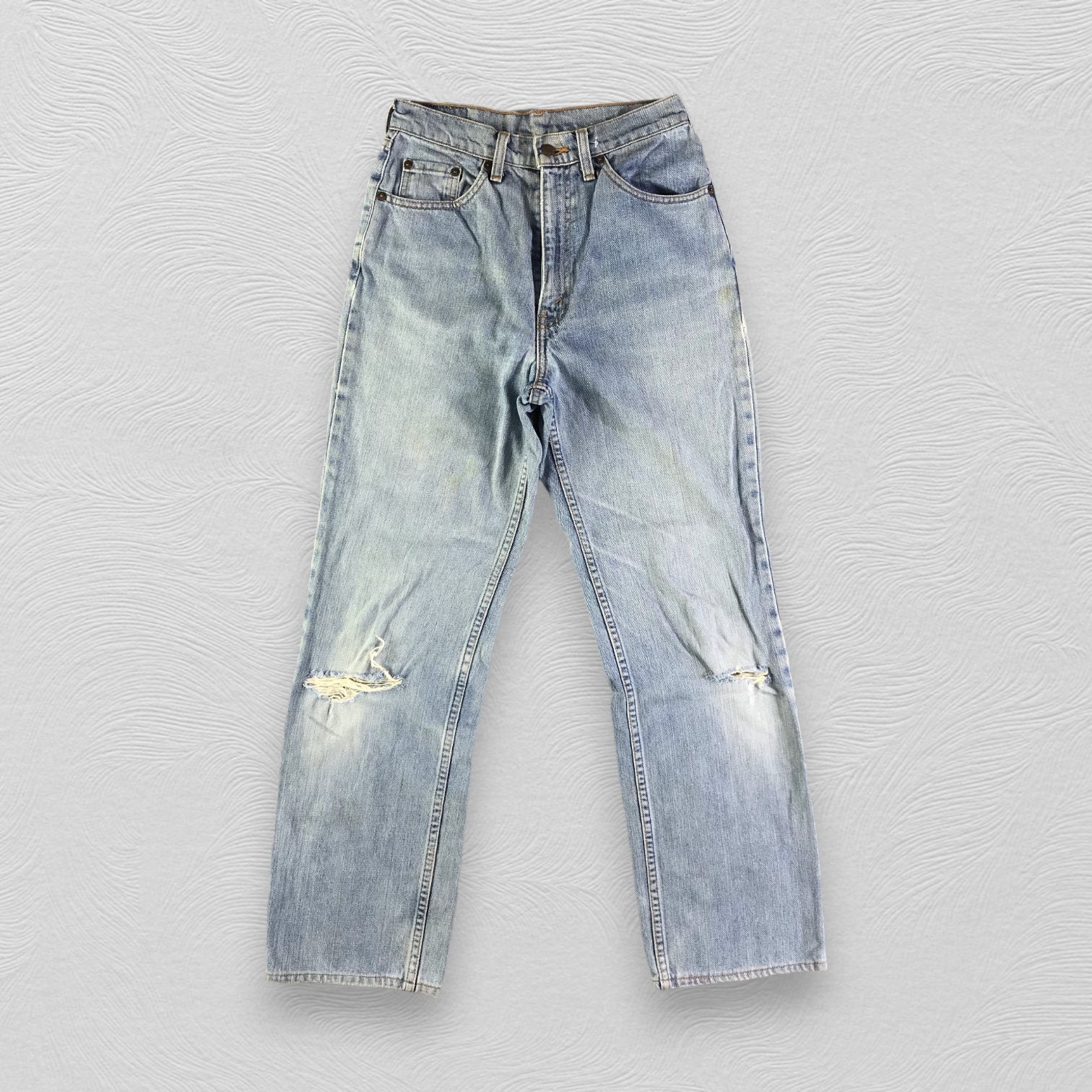 Size 27x27 Vintage Levis 519 Jeans Faded Blue Jeans Levi's 519