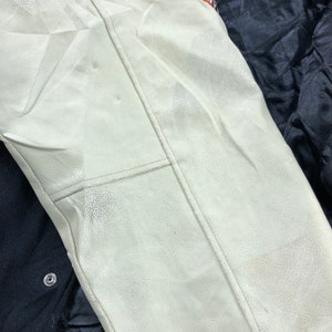 ACC Varsity Jacket Letterman Jacket Vintage Leather Jacket | Etsy