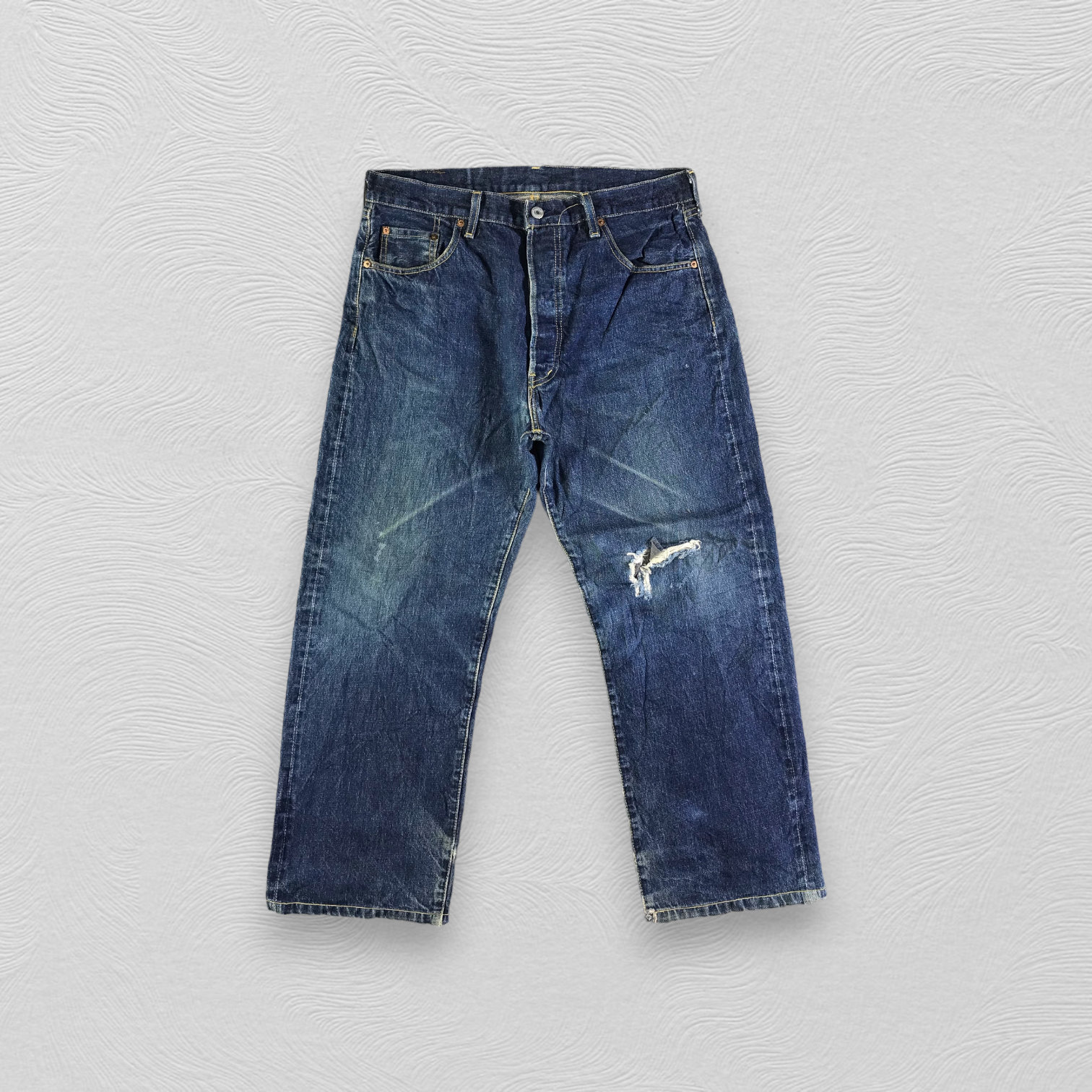 Levi's 復刻 66前期 10years wash denim W32L34 Size 34x26 Vintage Levis 503 Redline Jeans Levis Medium Wash