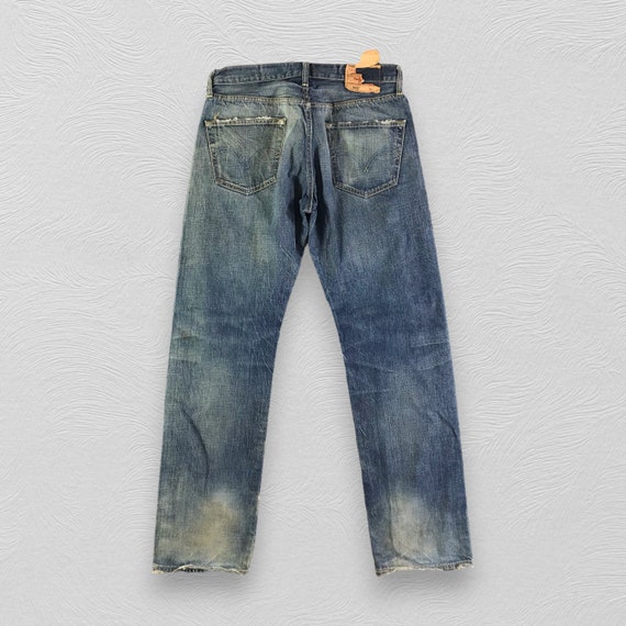 Size 32x32 Vintage Levis 501 Jeans Levi Dark Wash… - image 2