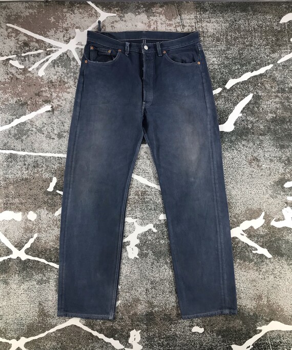 Size 33x30 Vintage Levis Levi 501 Jeans 