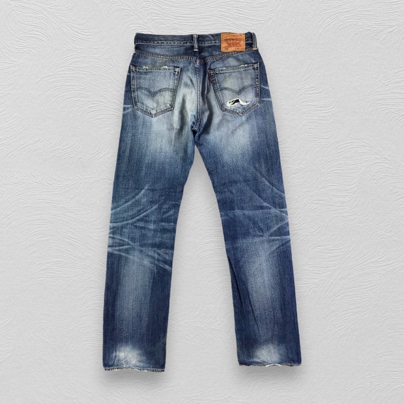 Size 31x32 Vintage Levi's 505 Regular Fit Light Washed Jeans Levis