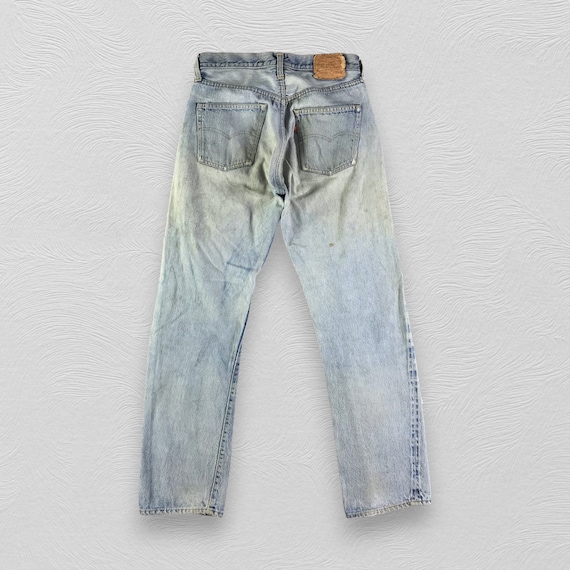 Vintage 80s Levis 501 Redline Jeans Levi’s Dirty … - image 2