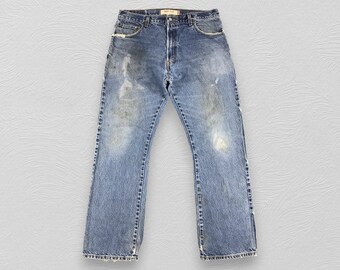 ヴィンテージ LEVIS 707 フレア ブーツカット リーバイス 色あせ加工 