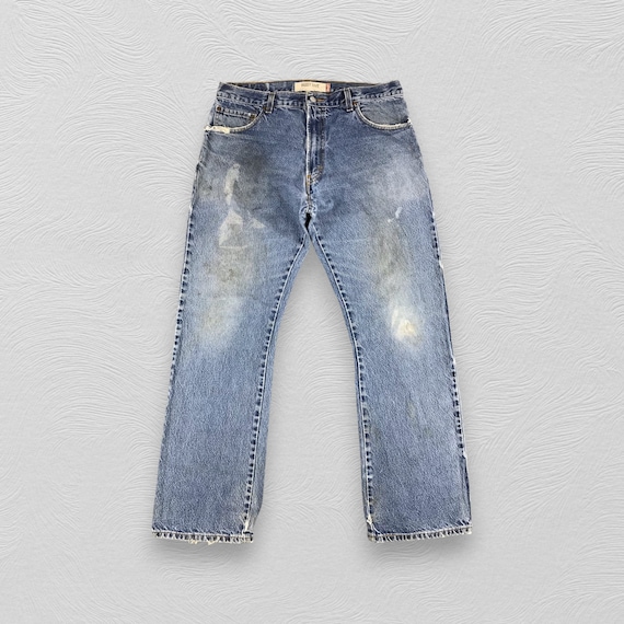 Vintage Levis 517 Jeans Levi's Dirty Wash Jeans Levi Bootcut Jeans