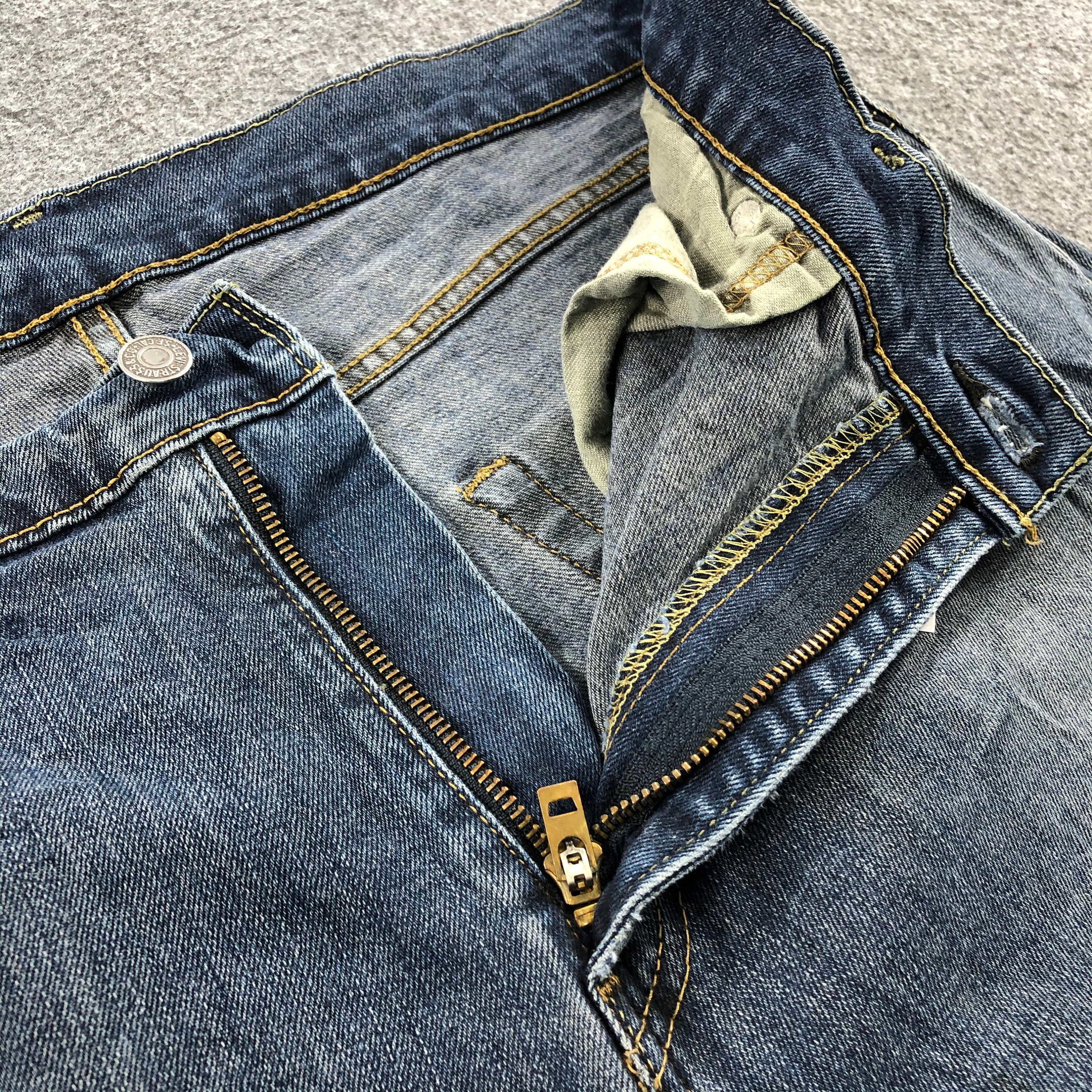 Vintage Levi's 504 Jeans Levis 504 Faded Blue Wash Jeans