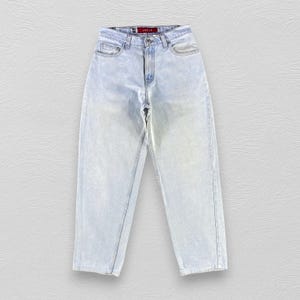 Vintage Levis Silver Tab Jeans Light Wash Jeans Levis Baggy Jeans High Waist Jeans Size 29x29
