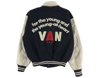 red and white vans jacket