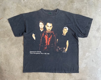 Depeche Mode デペッシュモード バンドTシャツL 90s当時物 デペッシュ モード Depeche Mode 音楽Tシャツ ロックTシャツ バンドT ミュージシャン