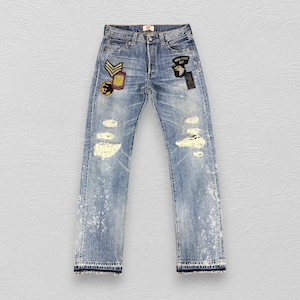 00s LEVI’S faded wide denim pants W33 00s Levi's 517 Faded Black Denim Jeans Size W32 L34 Condition: 8