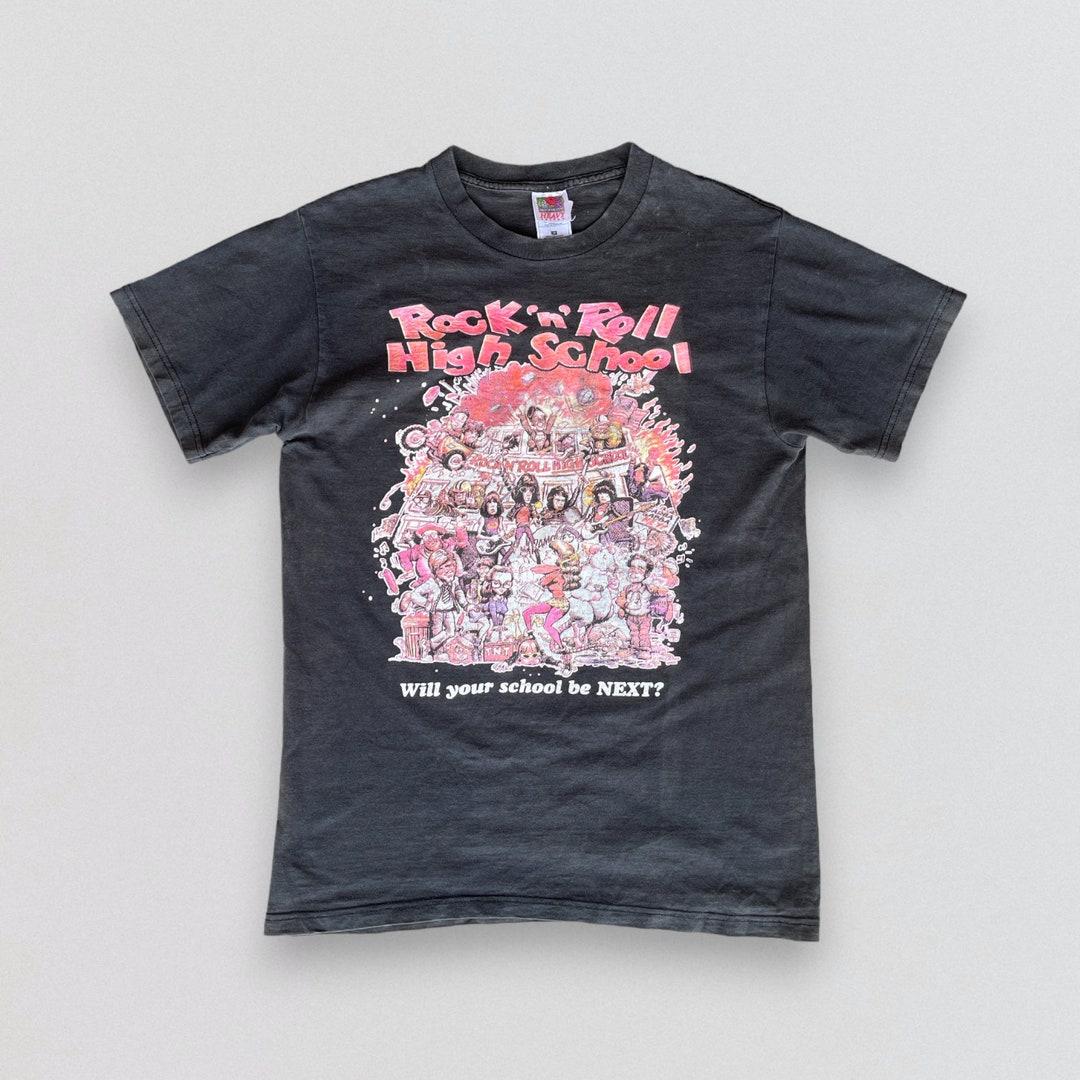 Vintage Ramones T-shirt Ramones Rock N Roll High School T-shirt