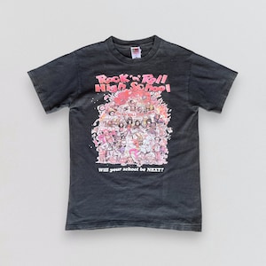 Vintage Ramones T-shirt Ramones Rock n Roll High School T-shirt Vintage Band Tees Size Medium