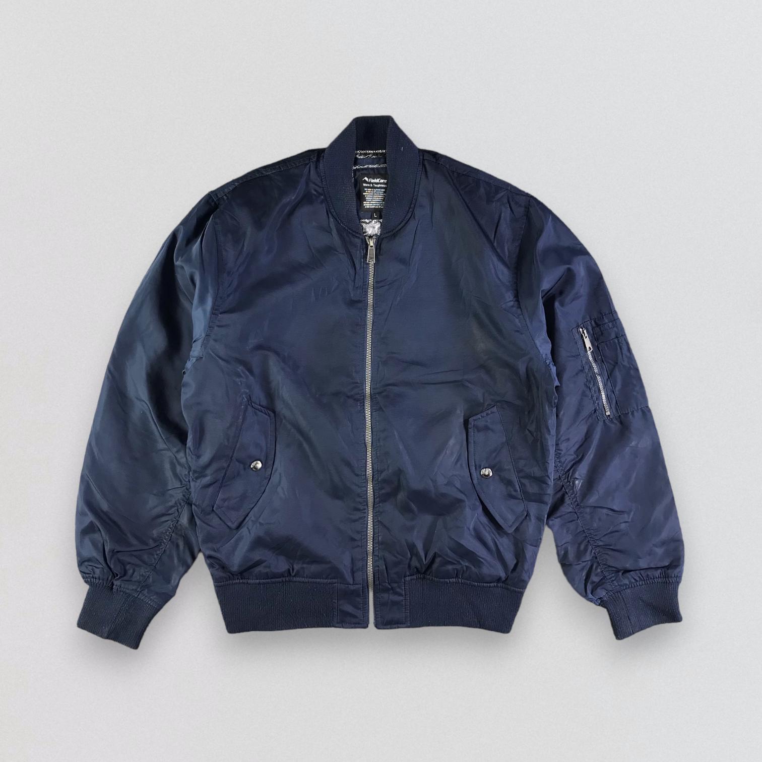 Vintage Japanese Brand Jacket Field Core Bomber Jacket