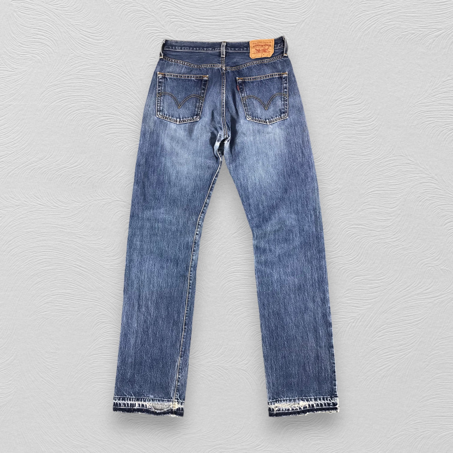 Size 31x35 Vintage Levis 501 Jeans Levi Faded Blue Jeans