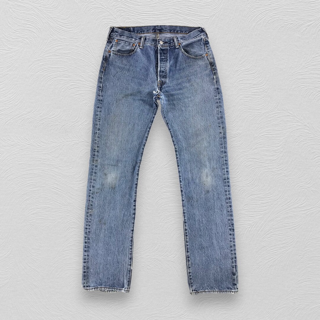 Levi's 501 ストライプケミカルウォッシュW34L34 USA USED Levi's 501 ストライプケミカルウォッシュW34L34 USA USED Levis