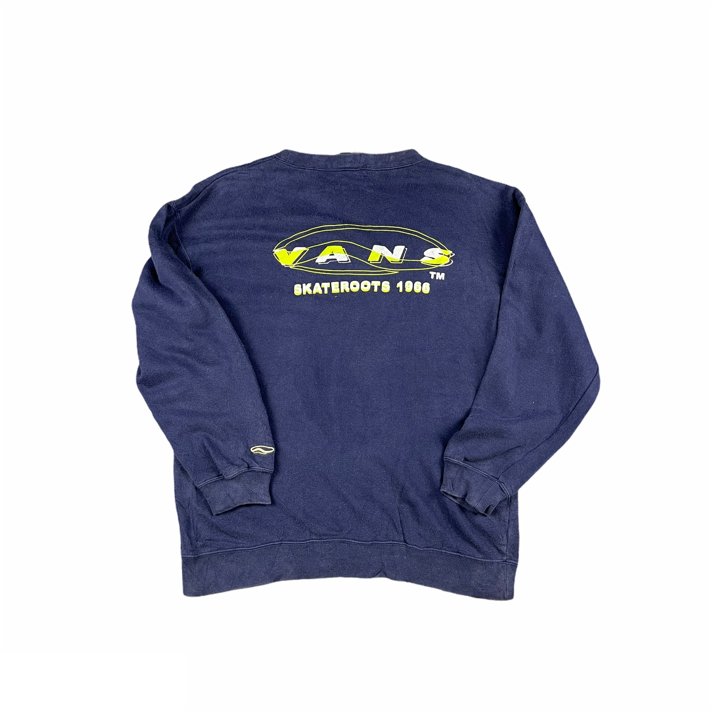 Vintage 90s Vans Sweatshirts Jumper Vans Sweater Large